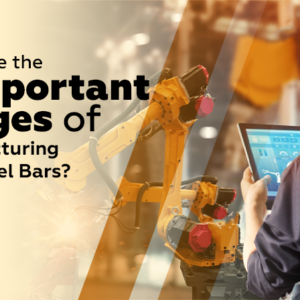 What are the 3 Important Stages of Manufacturing TMT Steel Bars?