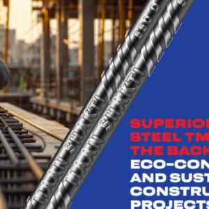 Superior Quality Steel TMT Bars Are The Backbones of Eco-Conscious and Sustainable Construction Projects