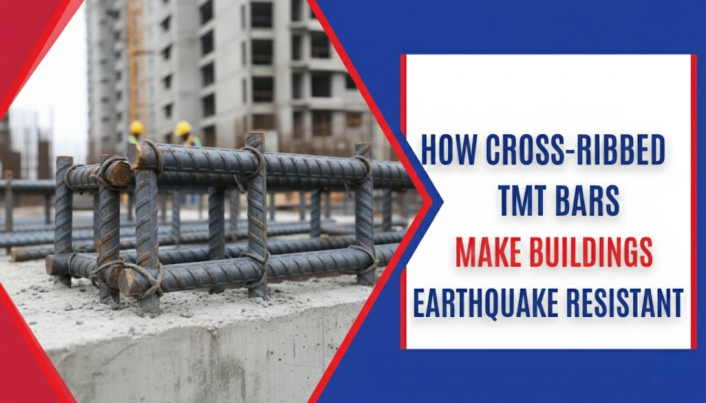 How Cross-Ribbed TMT Bars Make Buildings Earthquake Resistant