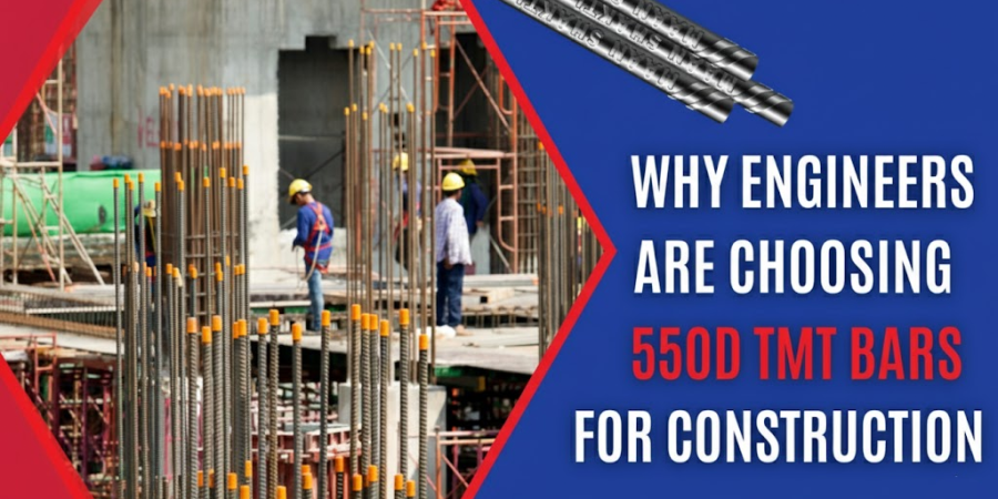 Why Engineers are Choosing 550D TMT Bars for Construction Why Engineers are Choosing 550D TMT Bars for Construction