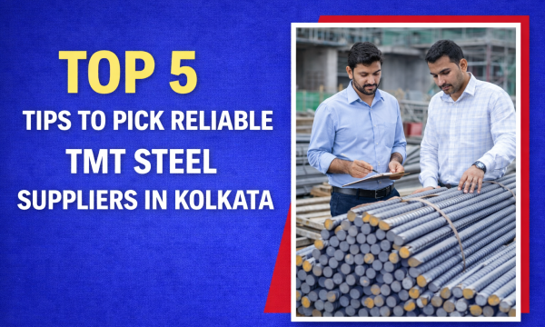 Top 5 Tips to Pick Reliable TMT Steel Suppliers in Kolkata