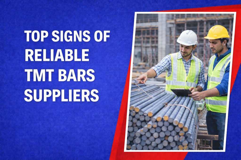 Top Signs of Reliable TMT Bars Suppliers