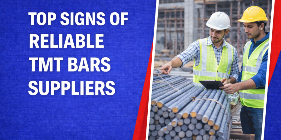 Top Signs of Reliable TMT Bars Suppliers Top Signs of Reliable TMT Bars Suppliers