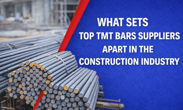 What Sets Top TMT Bars Suppliers Apart in the Construction Industry