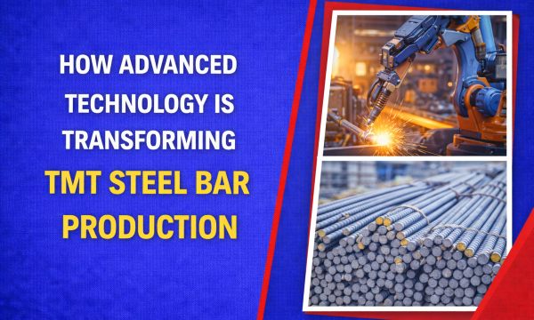 How Advanced Technology is Transforming TMT Steel Bar Production