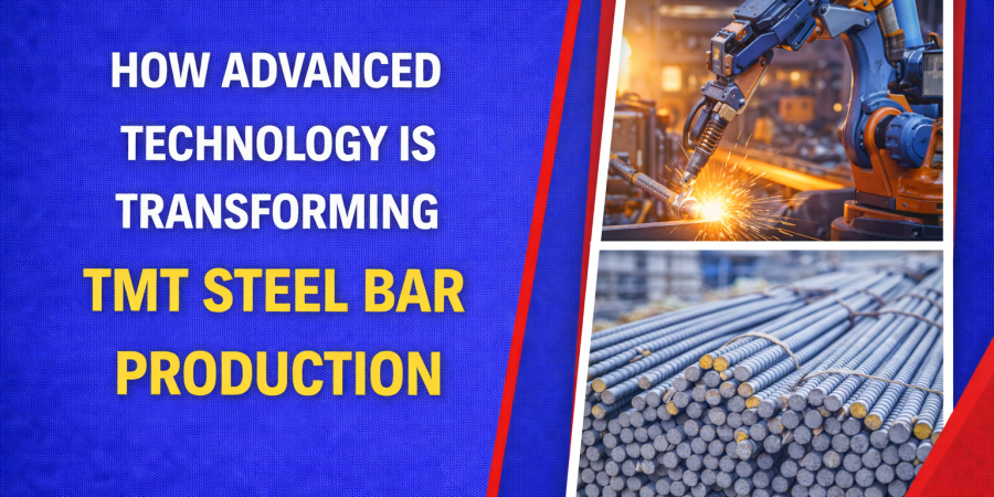 How Advanced Technology is Transforming TMT Steel Bar Production How Advanced Technology is Transforming TMT Steel Bar Production