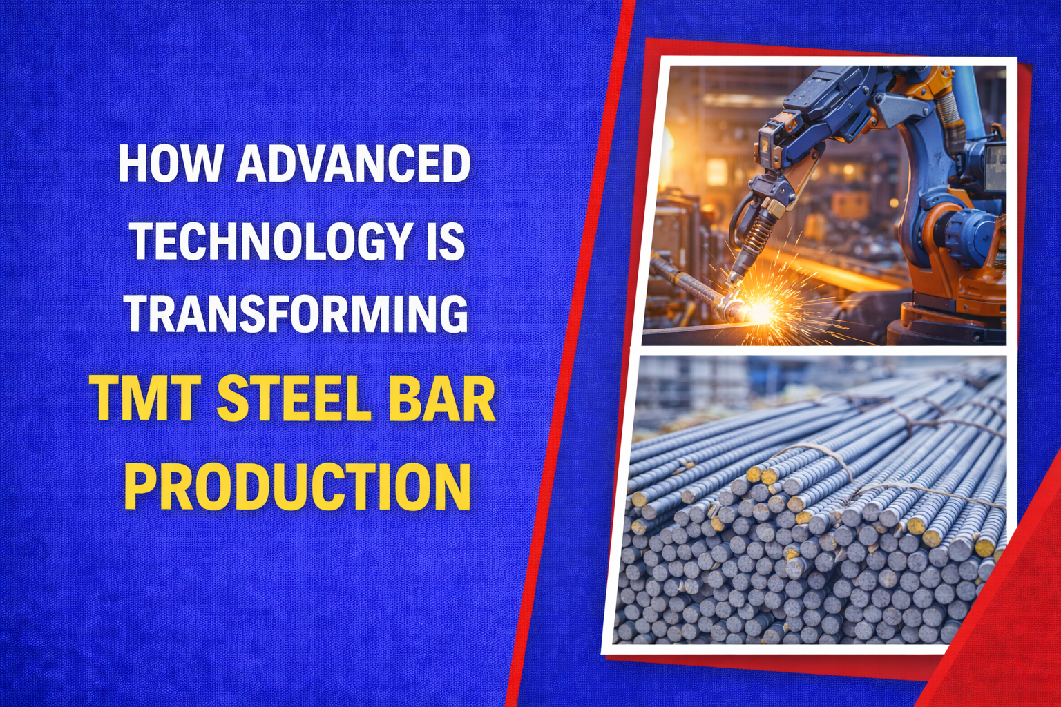 How Advanced Technology is Transforming TMT Steel Bar Production