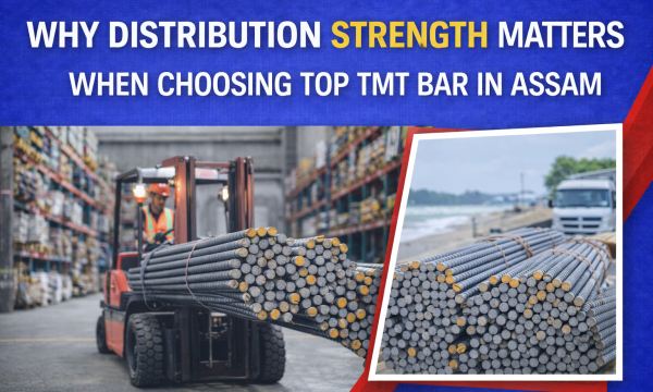 Why Distribution Strength Matters When Choosing Top TMT Bar in Assam