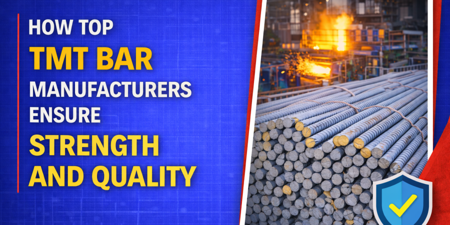 How Top TMT Bar Manufacturers Ensure Strength and Quality How Top TMT Bar Manufacturers Ensure Strength and Quality