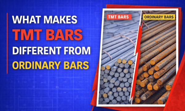 What Makes TMT Bars Different from Ordinary Bars